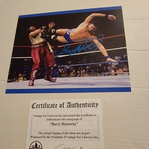 Barry Horowitz Leaping Autographed Photo With COA
